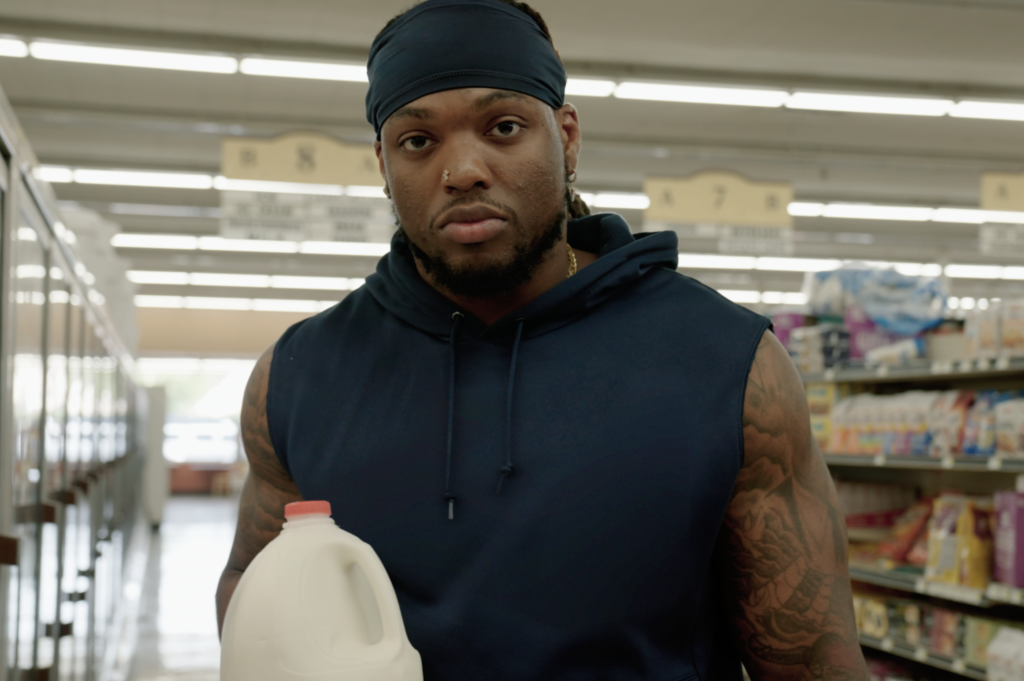 Derrick Henry appearing in a new campaign for "Got Milk?"