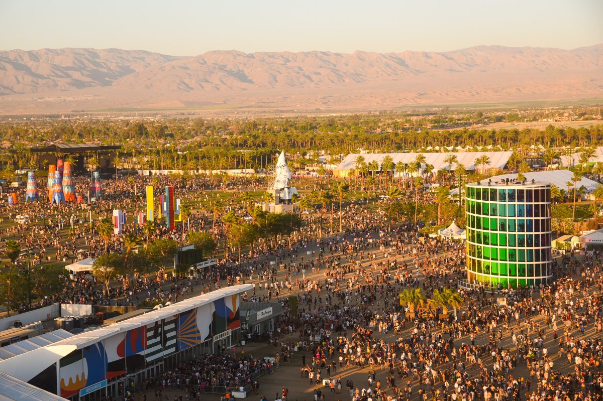 Festival atmosphere at the 2019 Coachella Valley Music And Arts Festival - Weekend 2 on April 21, 2019 in Indio, California. Attendees to the 2022 event can now substitute a Covid test in lieu of vaccination.