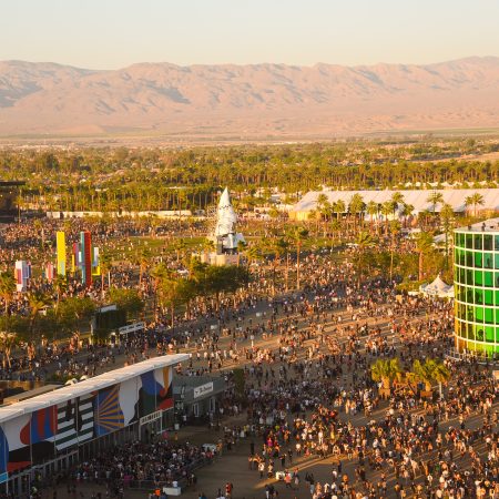 Festival atmosphere at the 2019 Coachella Valley Music And Arts Festival - Weekend 2 on April 21, 2019 in Indio, California. Attendees to the 2022 event can now substitute a Covid test in lieu of vaccination.