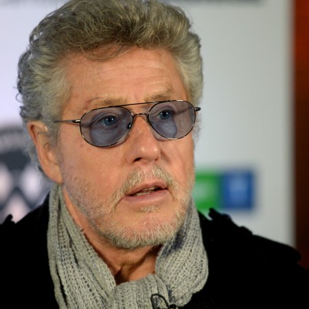 Roger Daltrey during the Music Walk Of Fame Founding Stone Unveiling at on November 19, 2019 in London, England. The Who singer admits he doesn't care much for album anniversaries.