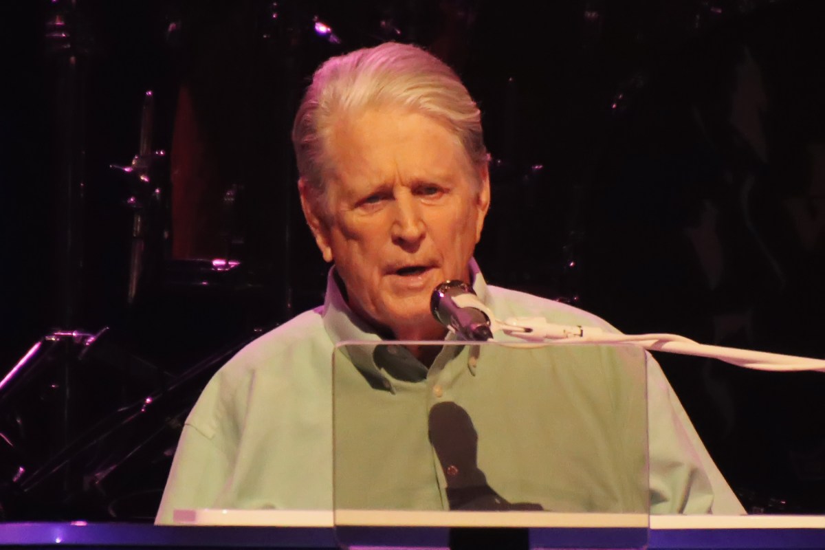 Brian Wilson, original member of the Beach Boys, performs in concert at the Etess Arena in Hard Rock Atlantic City on October 16, 2021 in Atlantic City, New Jersey. The Beach Boy member is the subject of a new documentary, which just had a trailer debut online.