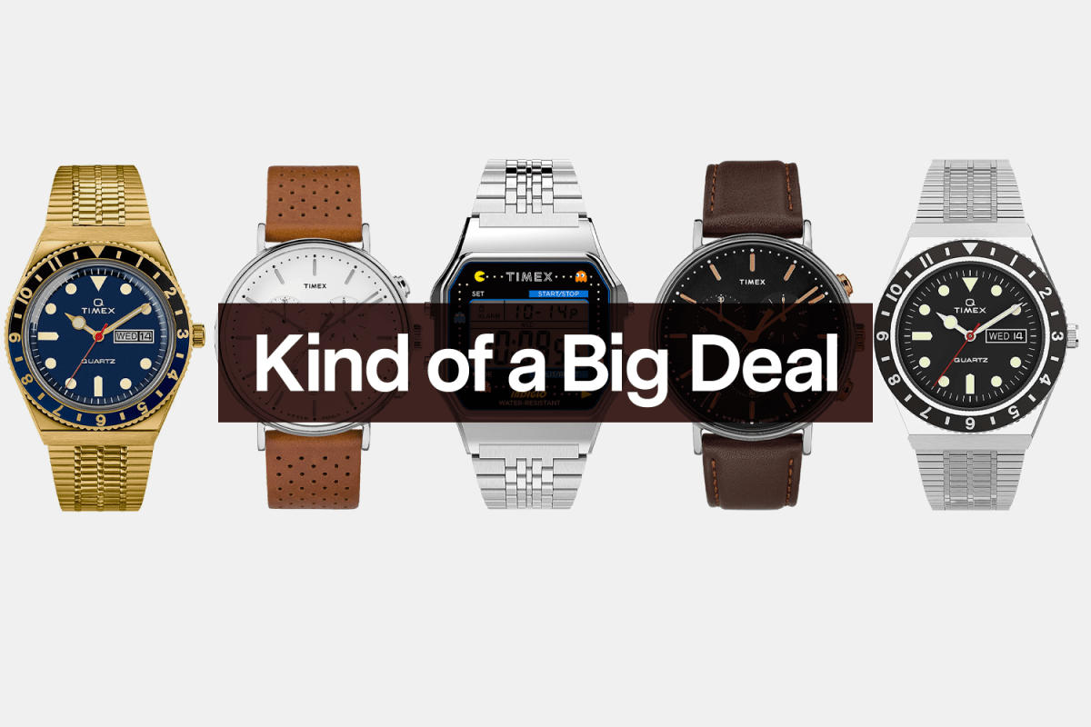 Save 20% on a New Watch at Timex’s Fall Sale