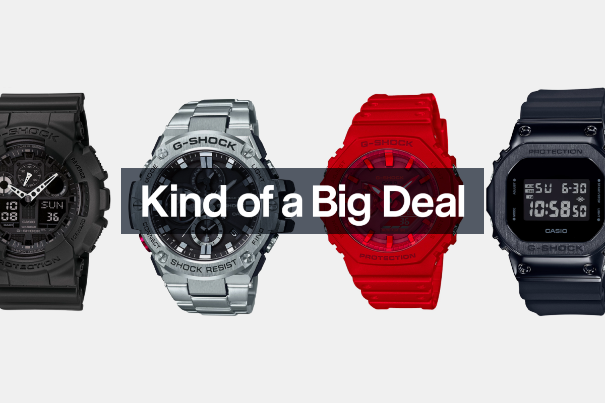 Save 25% on a Selection of G-Shock Watches at Macy’s