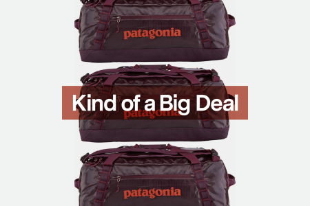 Save 30% on This Patagonia Black Hole Duffel Today