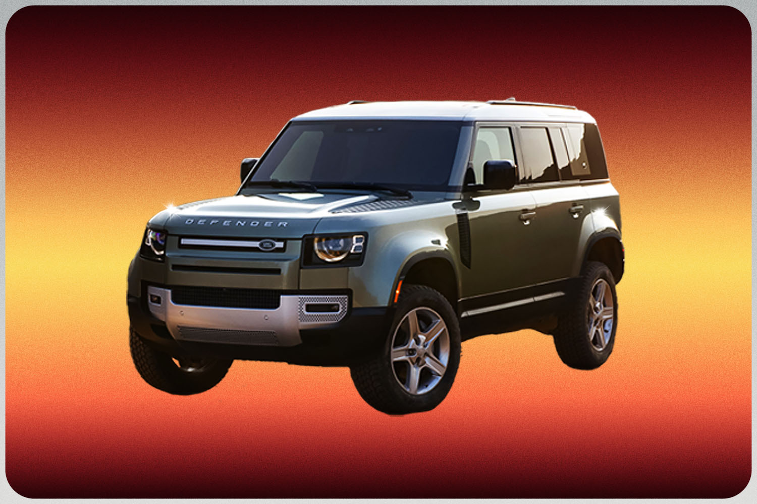 Our Pick for the Best Off-Road 4x4 Luxury SUV: 2022 Land Rover Defender in Green