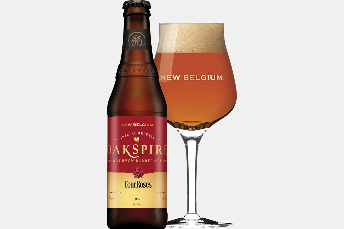 New Belgium Oakspire Bourbon Barrel Ale