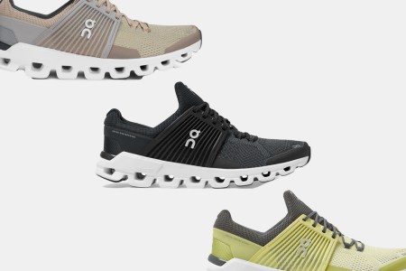 a collage of On Runners