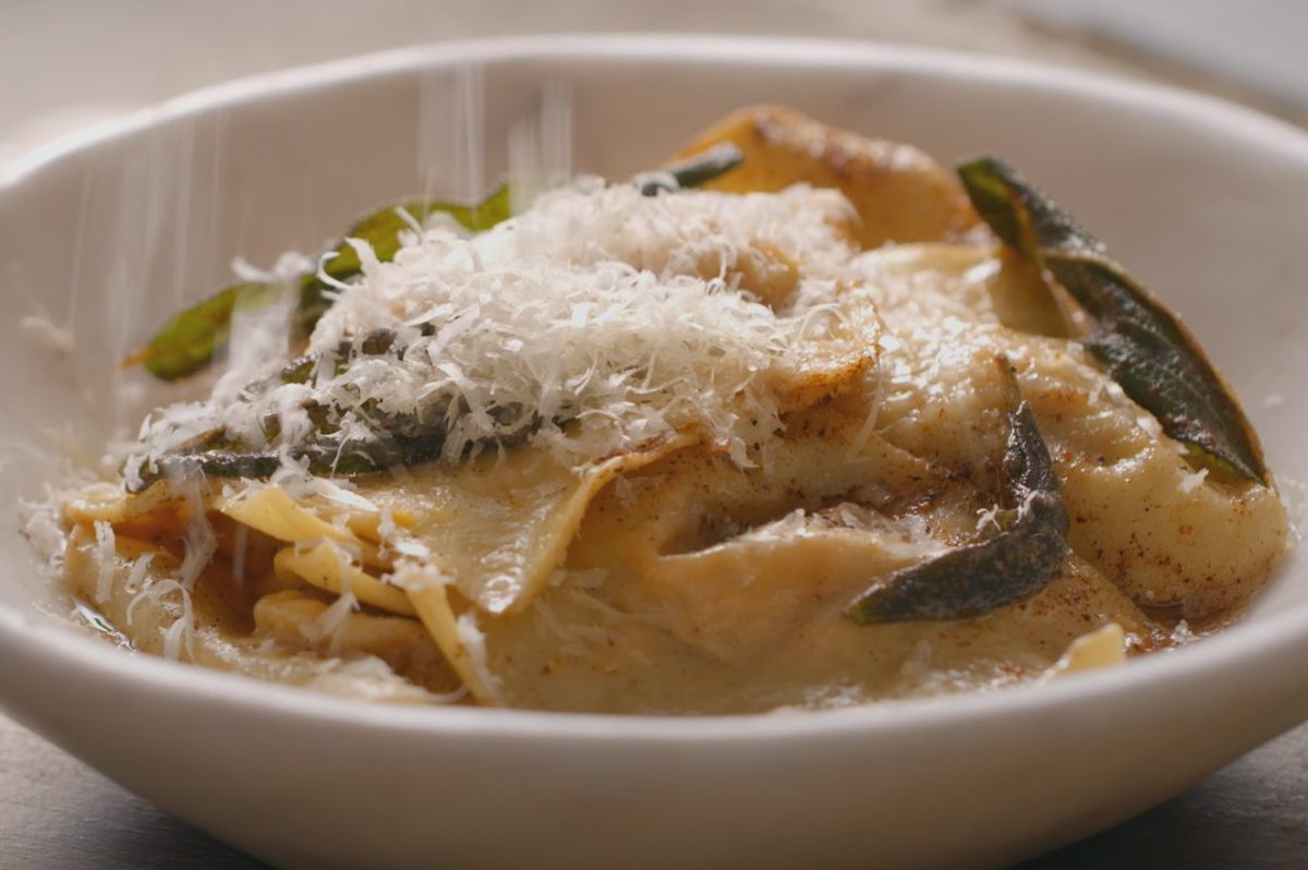 The pumpkin ravioli that Deanna Depke's family has been making for more than 100 years