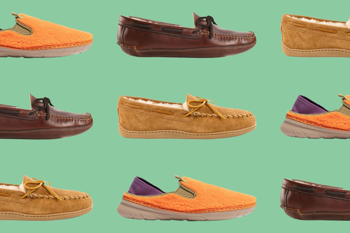 a collage of slippers