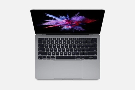 An open MacBook Pro, now on sale at Woot