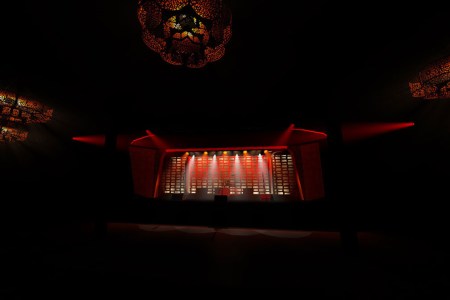 The stage at Brooklyn Made, a new 500-person capacity venue in Bushwick