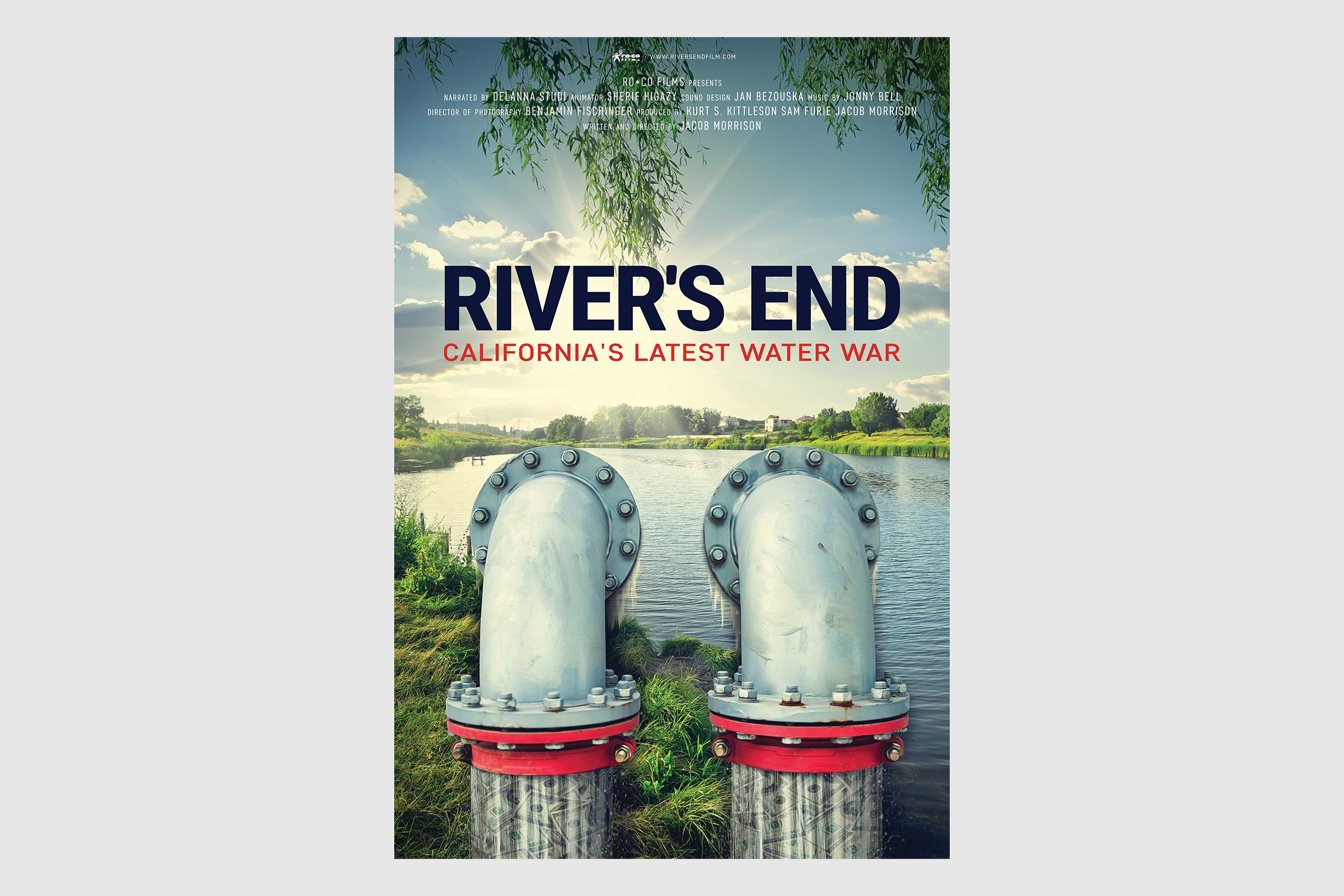 The film poster for River's End.