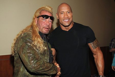 Dog the Bounty Hunter and the Rock