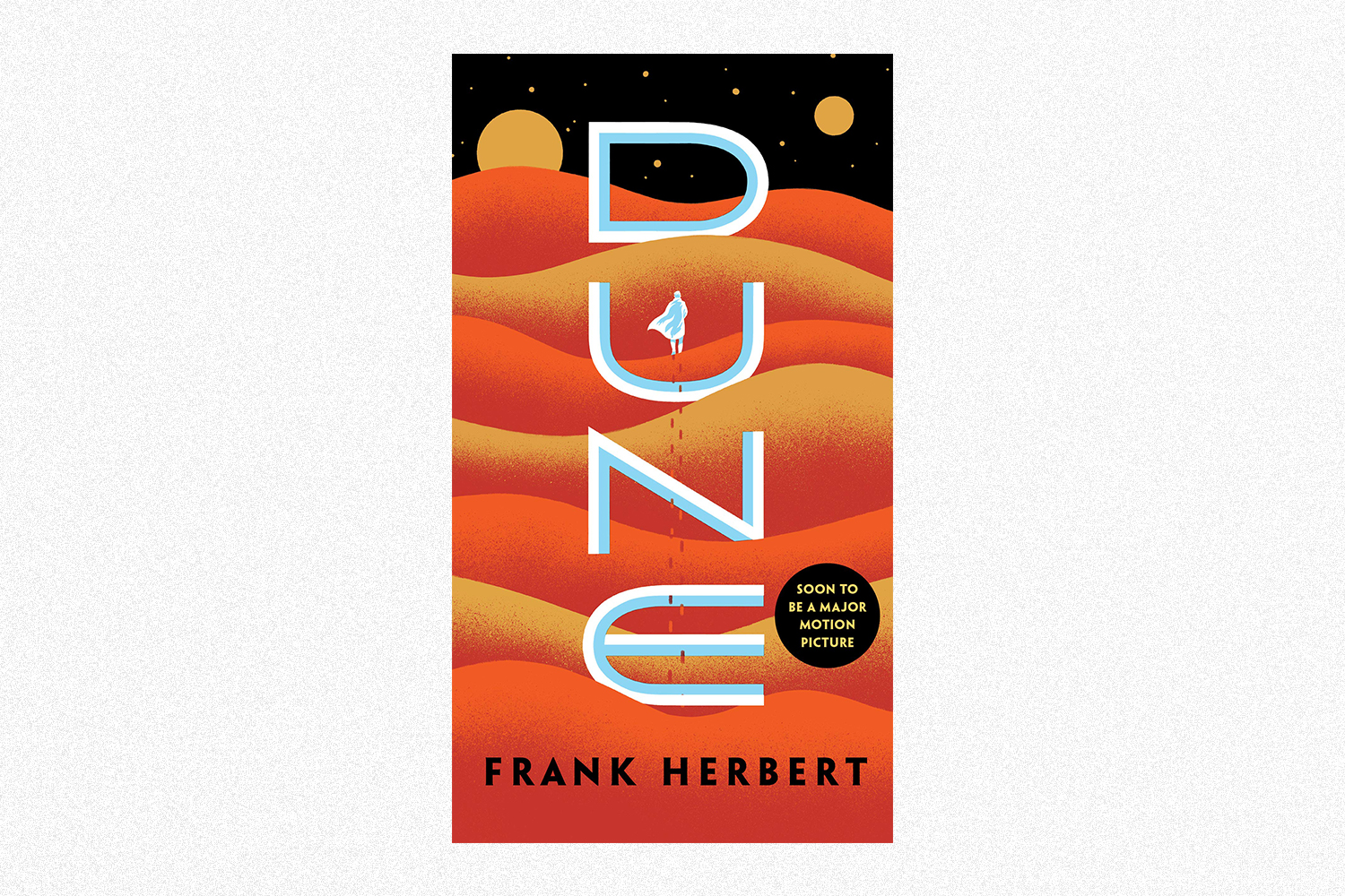 The book cover for Dune by Frank Herbert