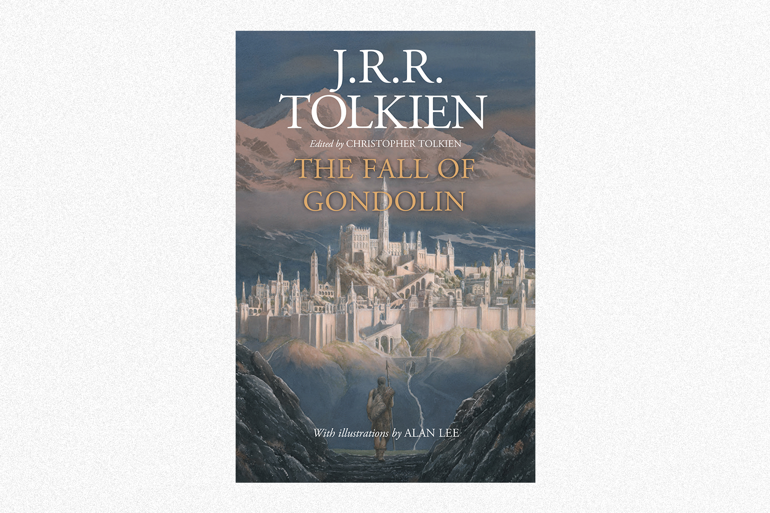 The book cover for The Fall of Gondolin by J.R.R. Tolkien 