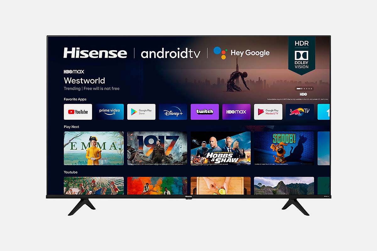 Hisense - 70" Class A6G Series LED 4K UHD Smart Android TV, now on sale at Best Buy