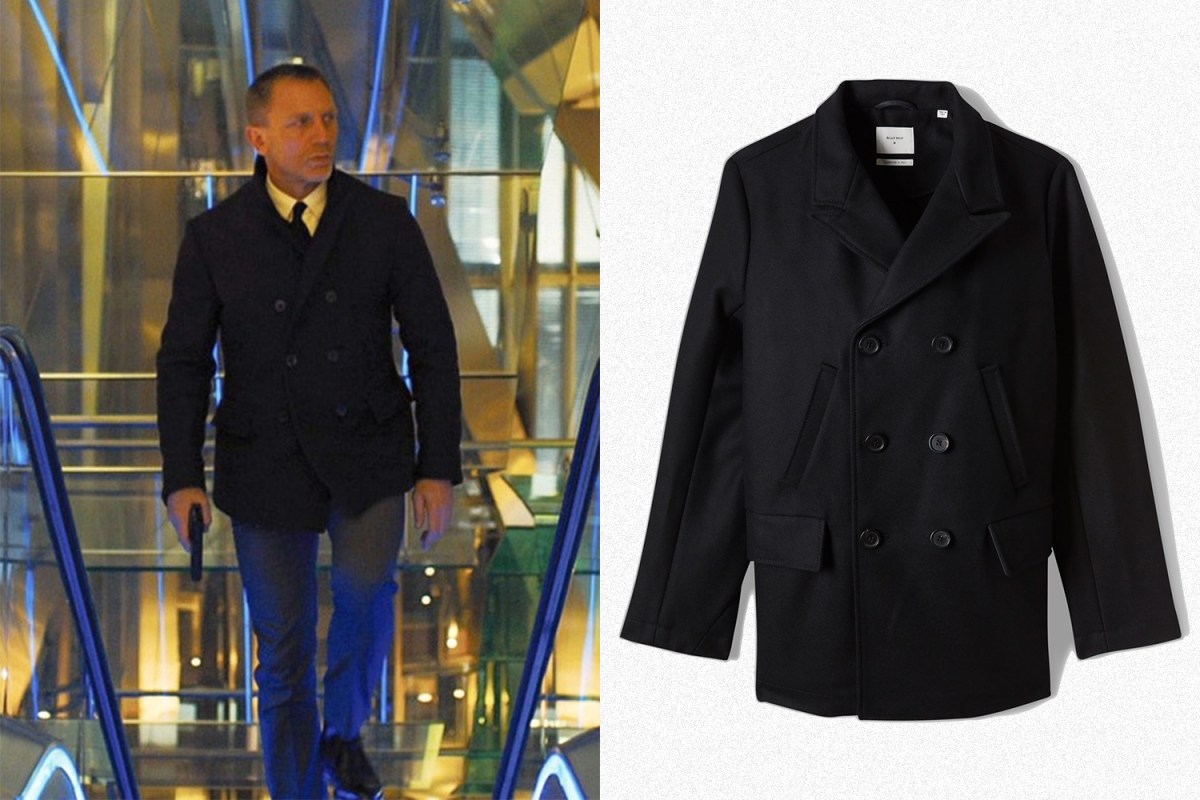 Why The James Bond Peacoat From Billy Reid Is Worth It InsideHook why-the-james-bond-peacoat-from-billy-reid-is-worth-it-insidehook