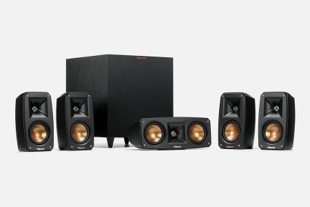 Klipsch Reference 5.1 Channel Surround Sound System with Wireless Subwoofer, now 68% off at Woot