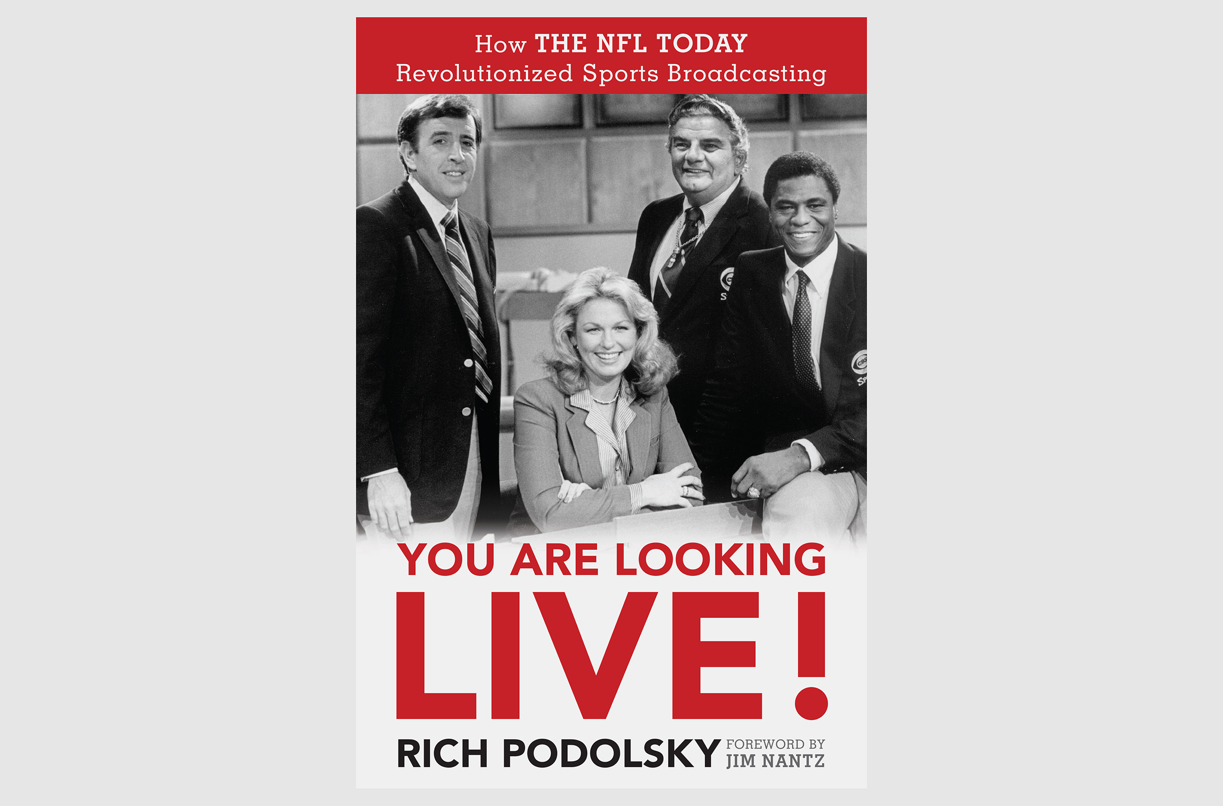 The cover of just-released "You Are Looking Live!" by Rich Podolsky