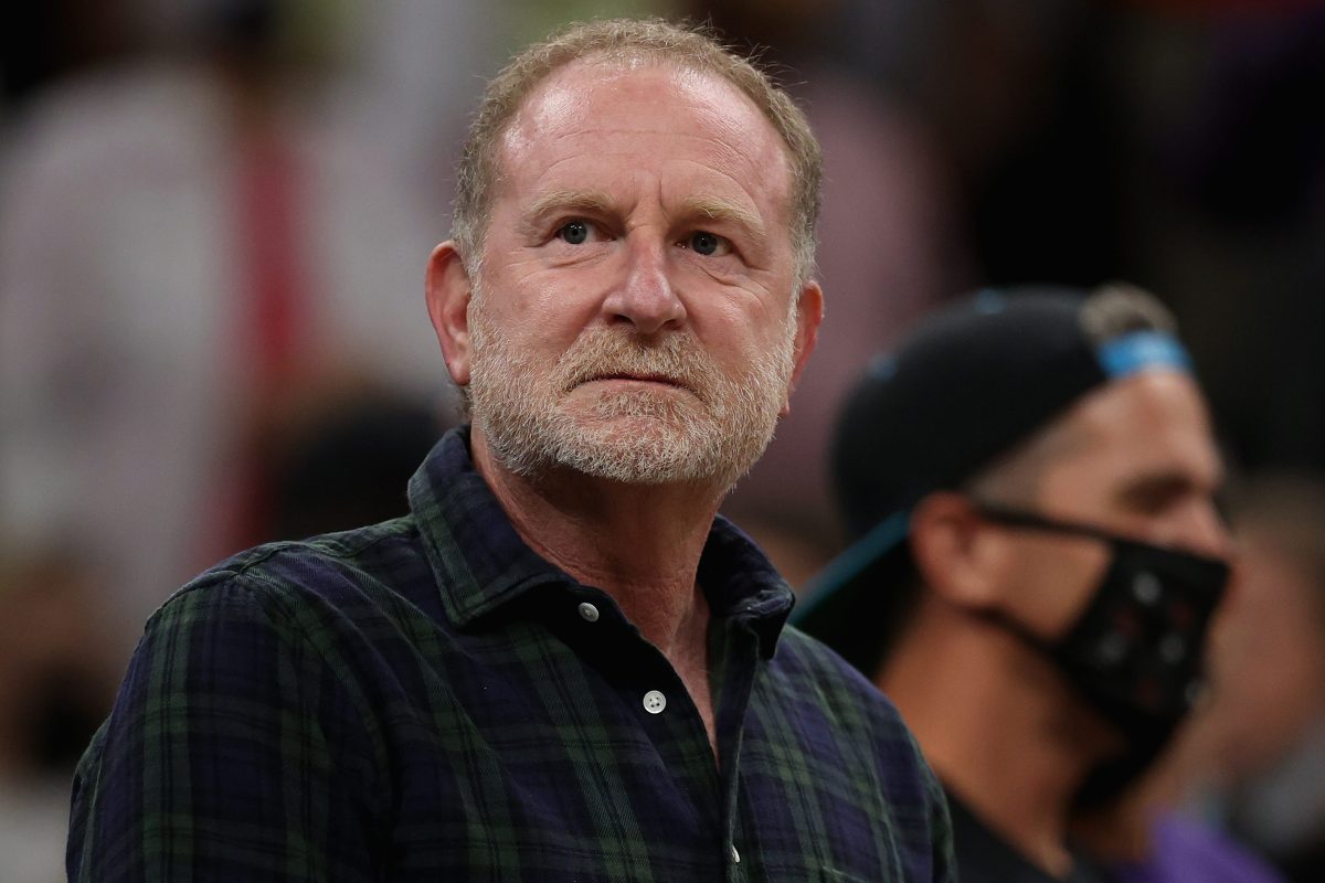 Phoenix Suns and Mercury owner Robert Sarver attends the 2021 WNBA Finals