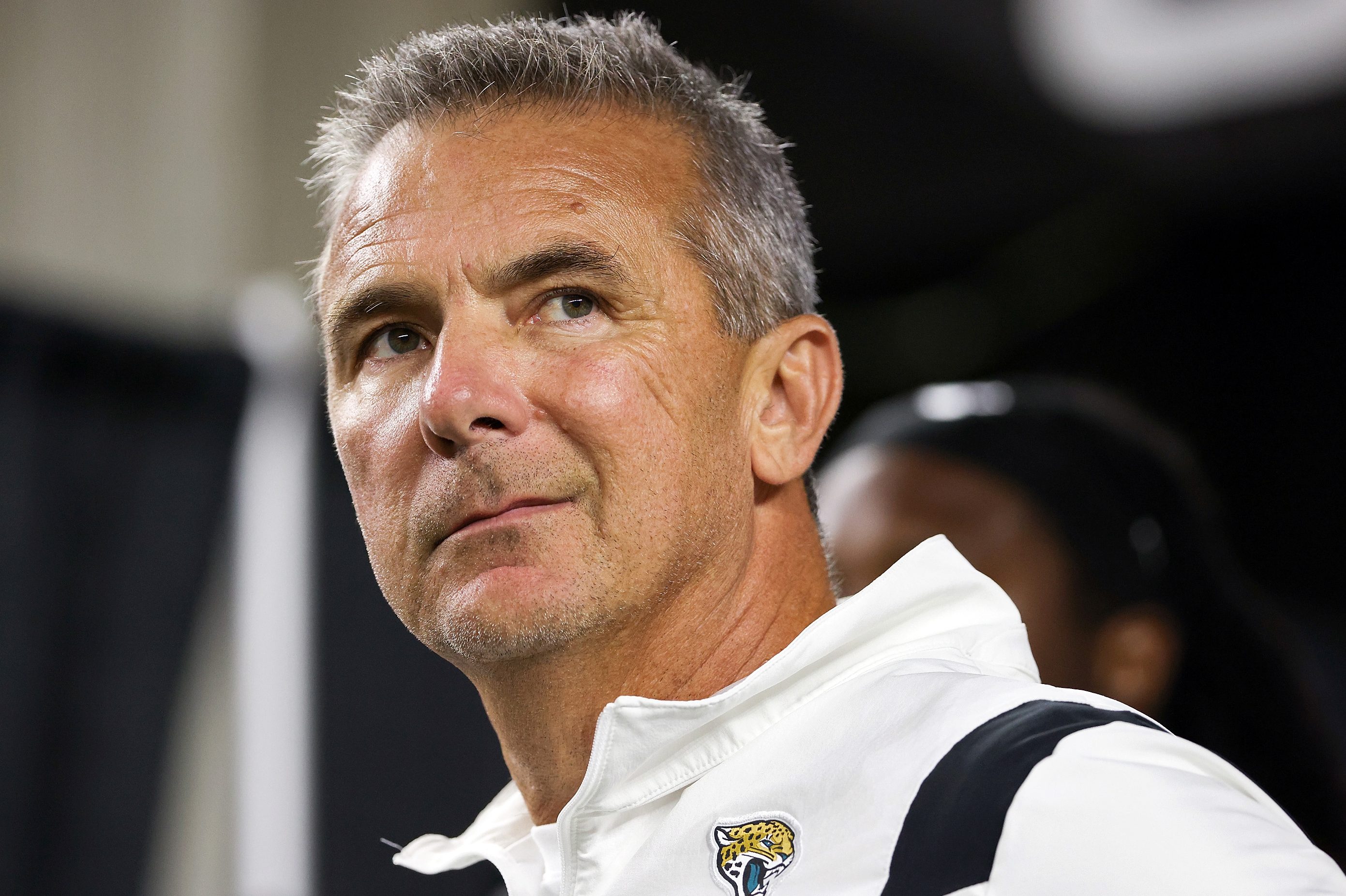 Head coach Urban Meyer of the Jacksonville Jaguars before a game