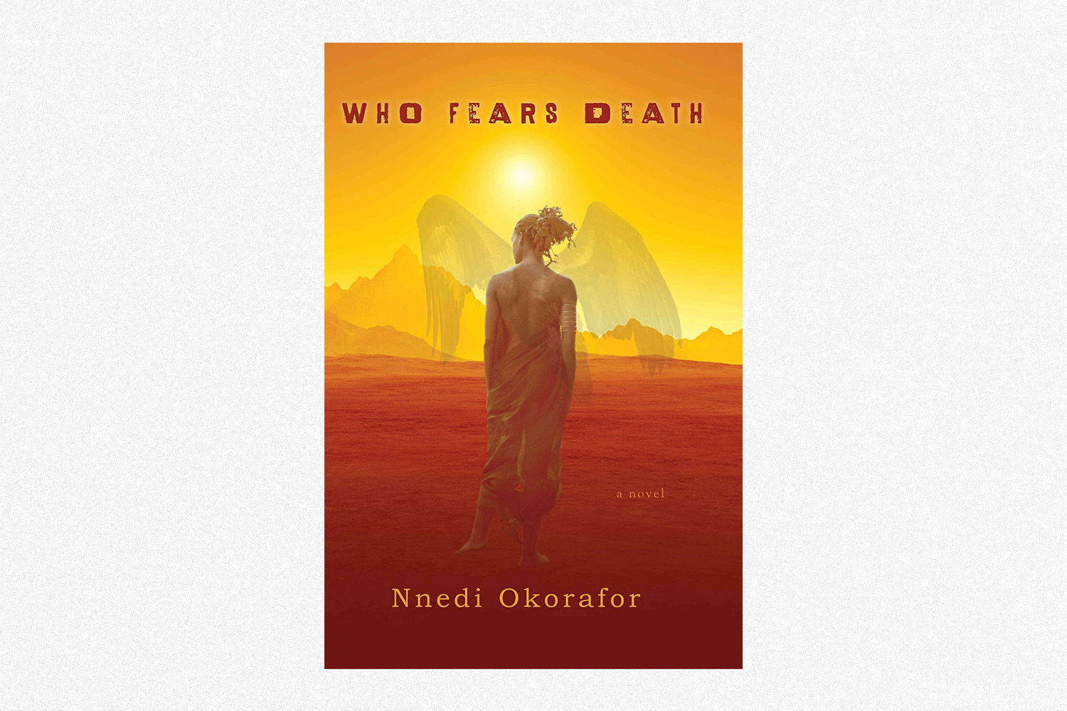 The book cover for Who Fears Death by Nnedi Okorafor 