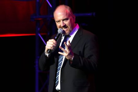 Louis C.K. attends 10th Annual Stand Up For Heroes - Show at The Theater at Madison Square Garden on November 1, 2016 in New York City.
