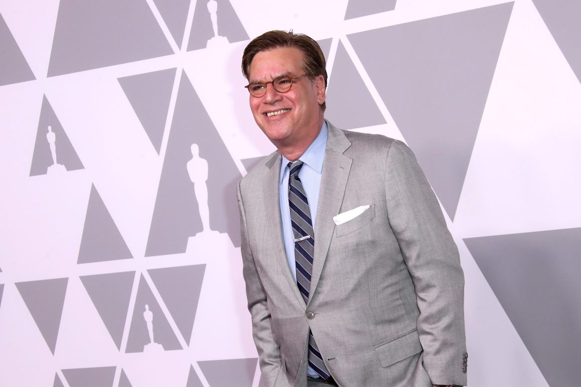 Aaron Sorkin attends the 90th Annual Academy Awards Nominee Luncheon at The Beverly Hilton Hotel on February 5, 2018 in Beverly Hills, California. Recently the writer/director weighed in on cancel culture and defending his controversial decision to cast Nicole Kidman and Javier Bardem as Lucille Ball and Desi Arnaz