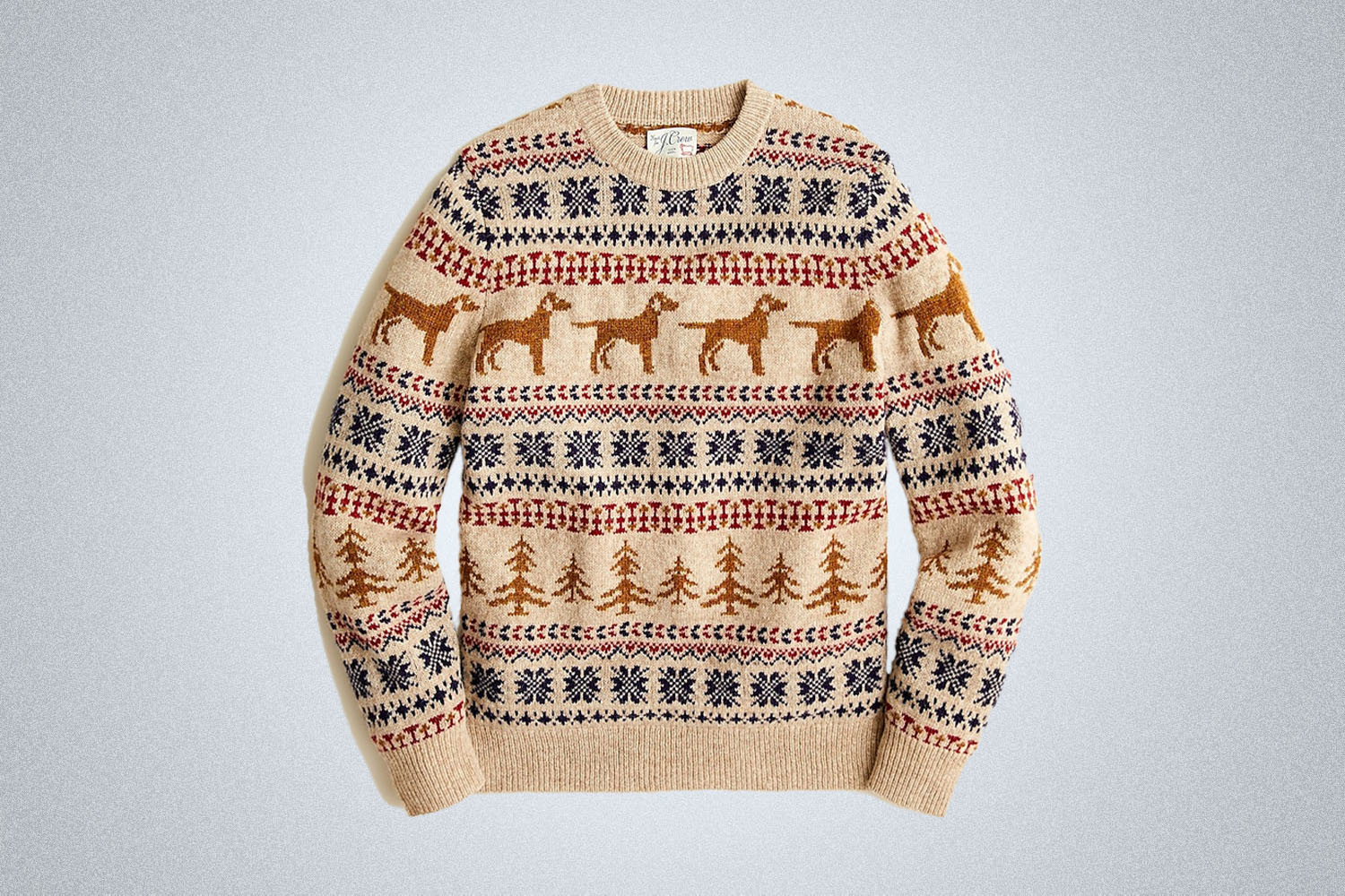 a festive sweater 