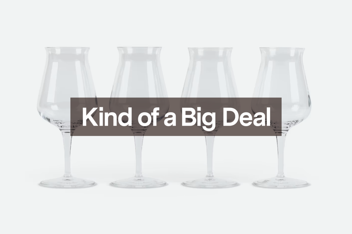 Save on the Fanciest Beer Glasses You’ll Ever Need