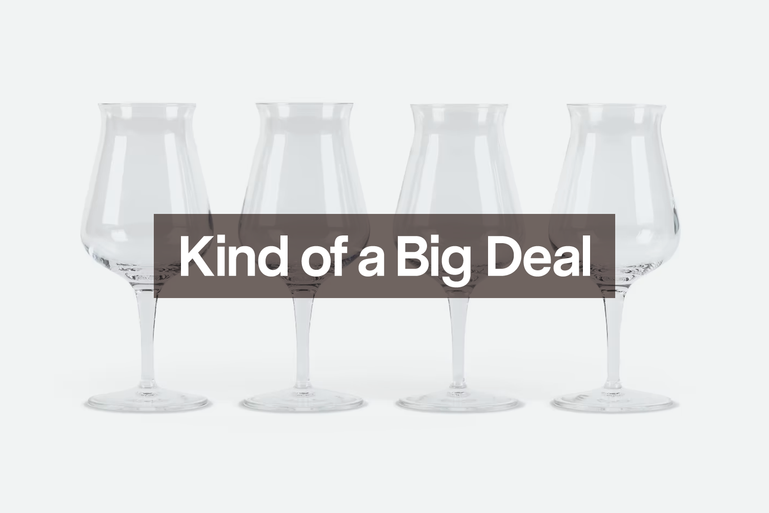 Save on the Fanciest Beer Glasses You’ll Ever Need