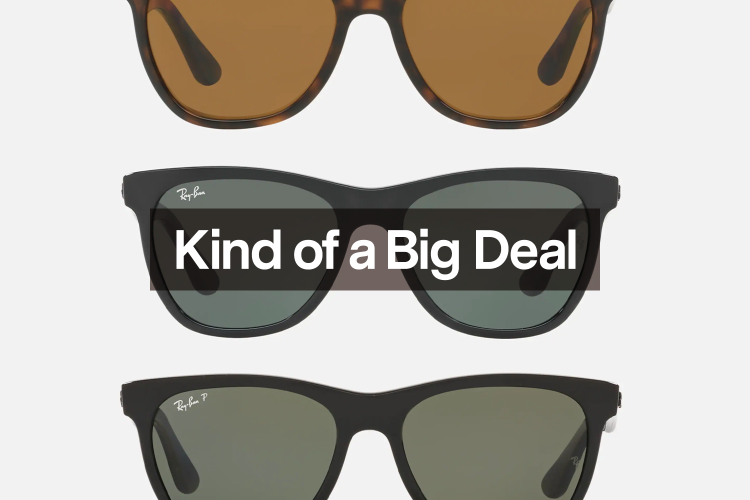 Get These Ray-Ban Wayfarer-Inspired Sunnies for Just $75