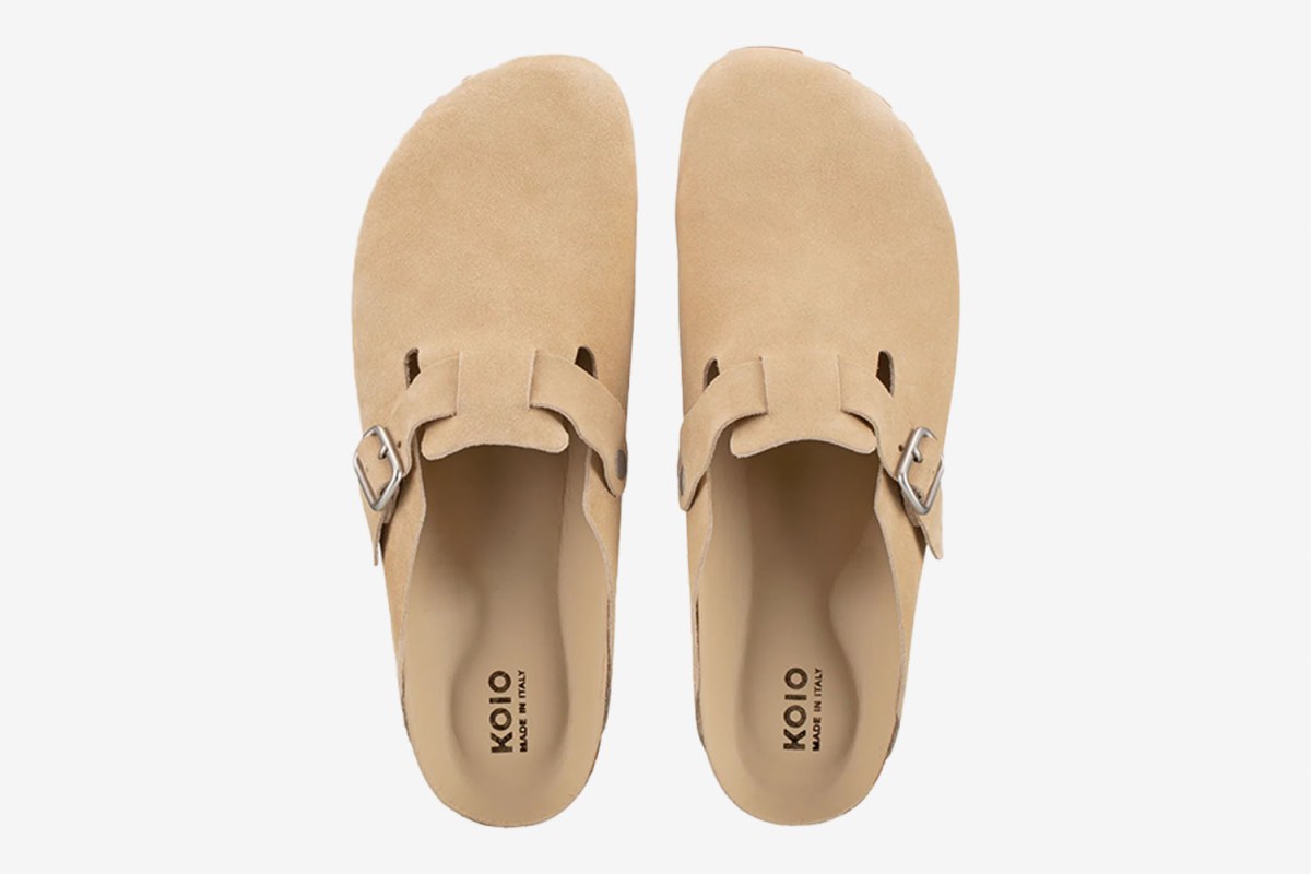 Koio Salerno Suede Clogs