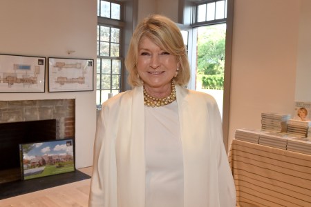 Martha Stewart attends LIFE, LITERACY, LUXE, and EDUCATION, An Authors' Night "Golden Age: The Genius of Architect Grosvenor Atterbury" on June 12, 2021 at The Atterbury Estate in Southampton.