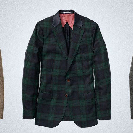 a collage fo suit jackets