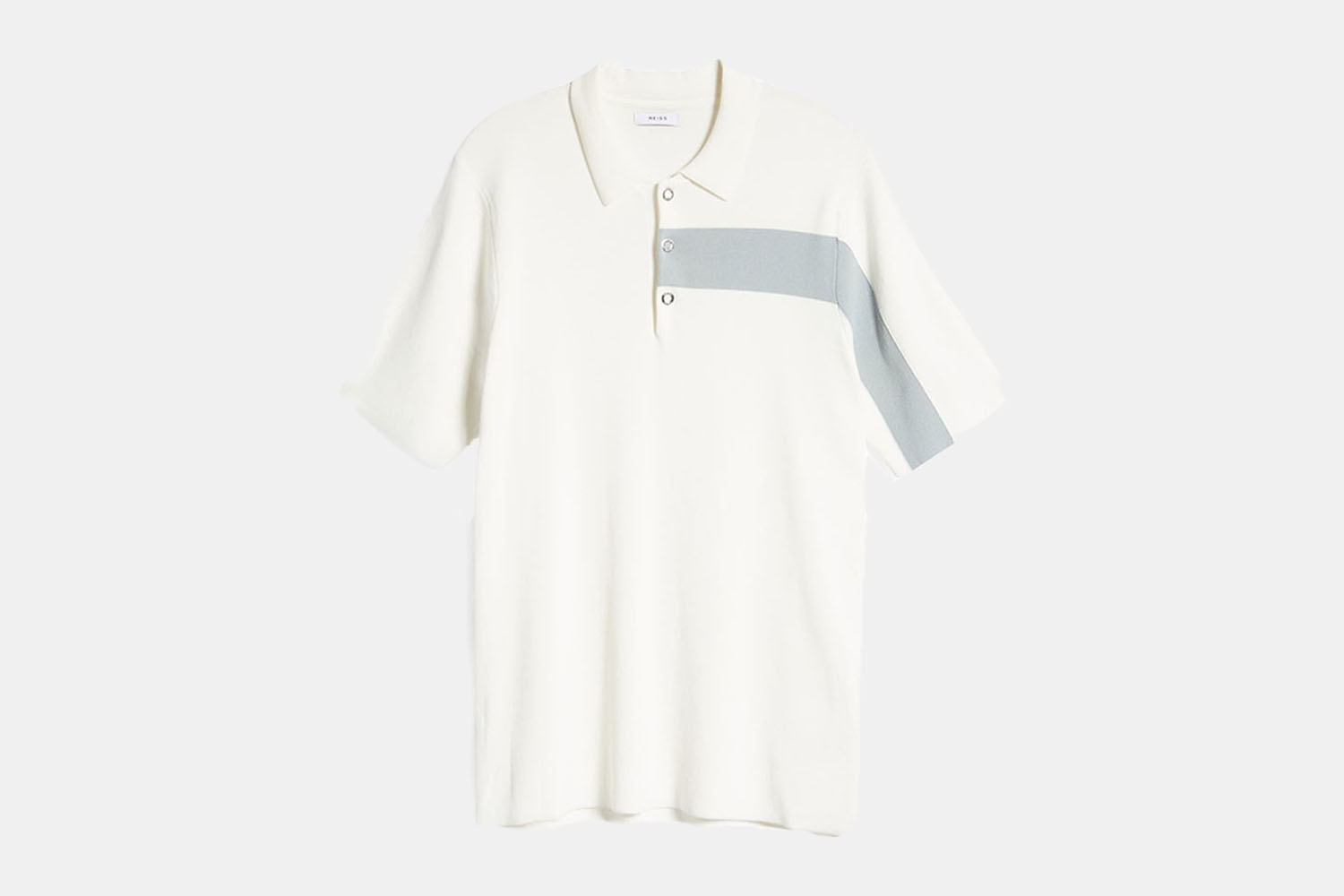 Reiss Wade Colorblock Short Sleeve Polo