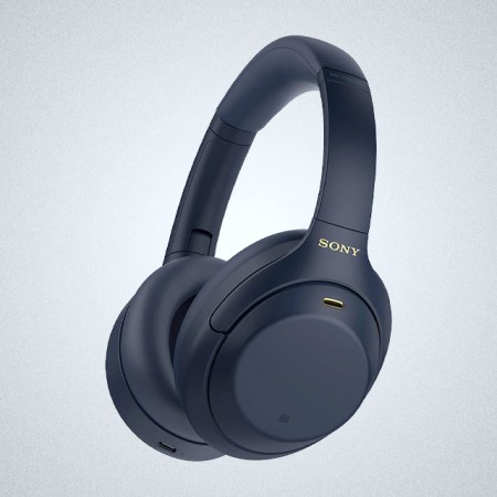 Sony WH-1000XM4 Wireless ANC Headphones in blue