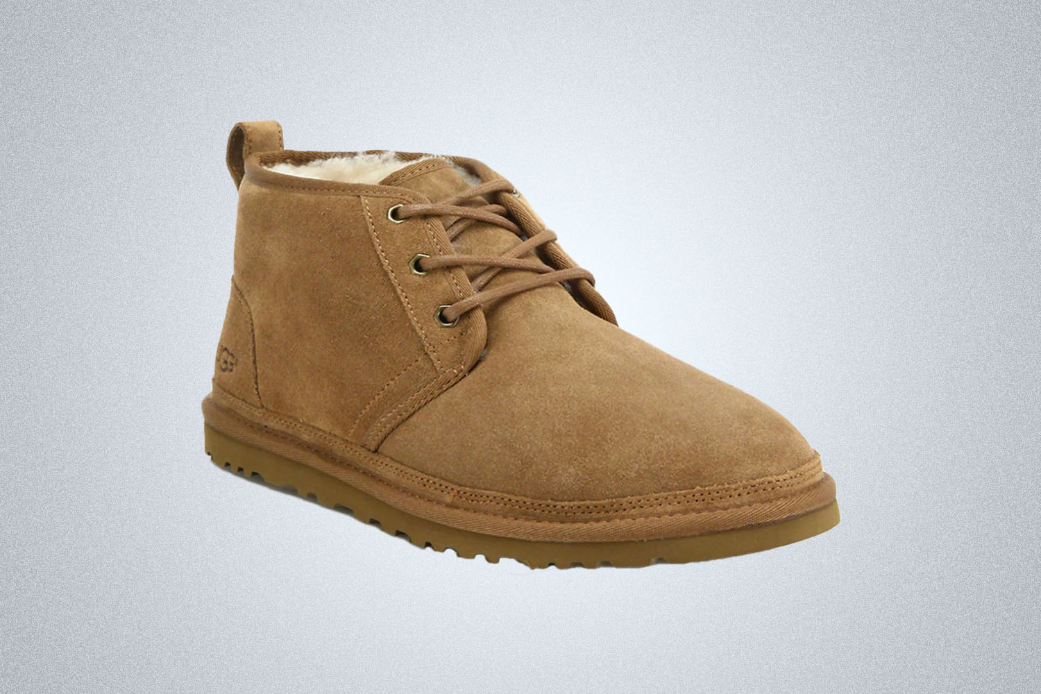 a pair of ugg chukka boots 