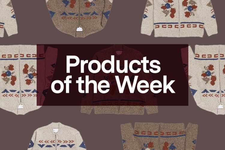 Products of the week featuring a zip cardigan