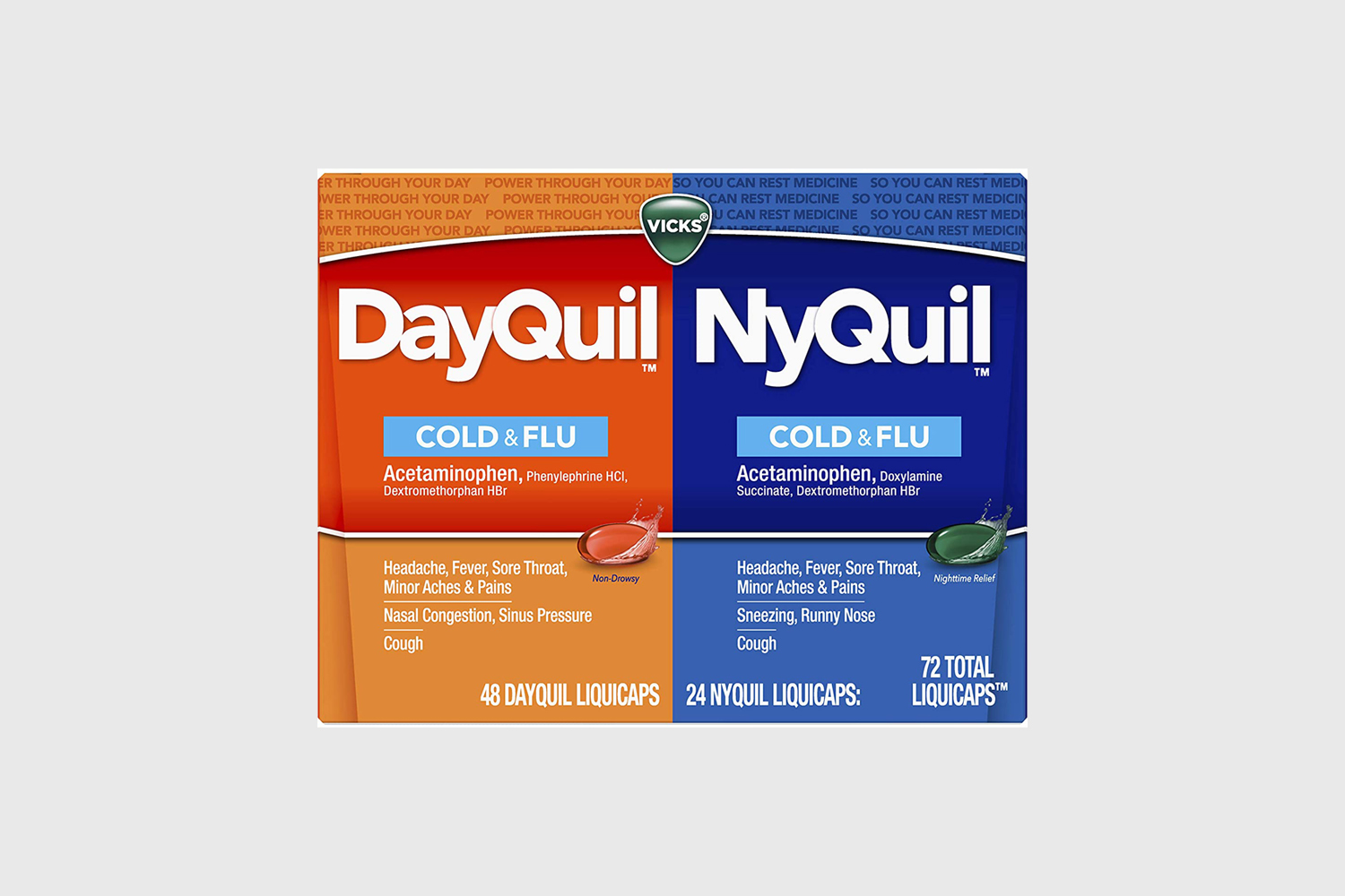 Vicks DayQuil & NyQuil LiquiCaps