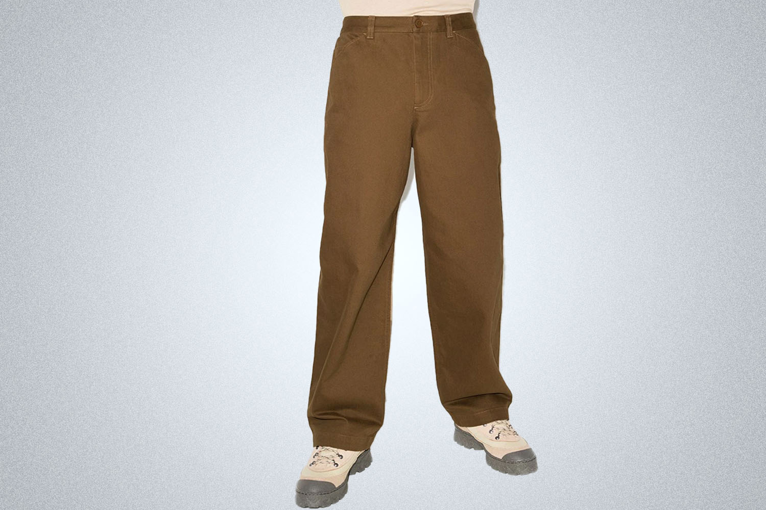a pair of chinos