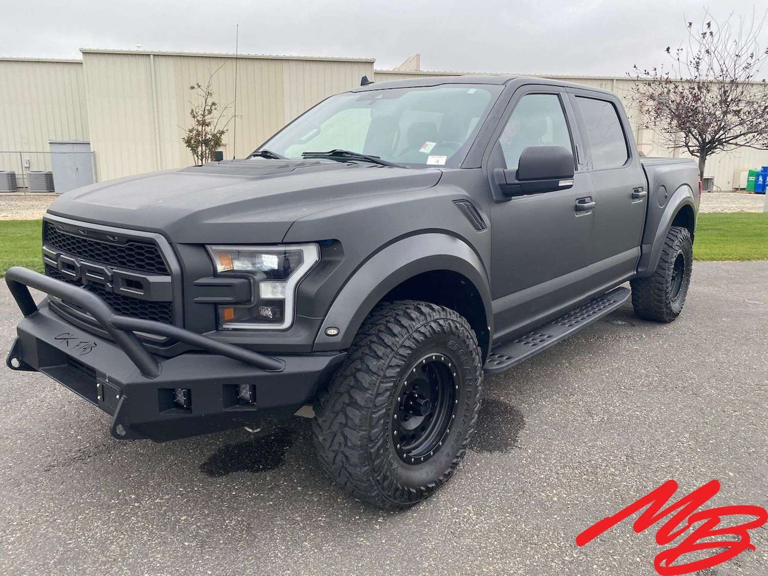 Kanye West's 2019 Ford F-150 Raptor 4x4 SuperCrew from Cody, Wyoming now up for auction from Musser Bros.