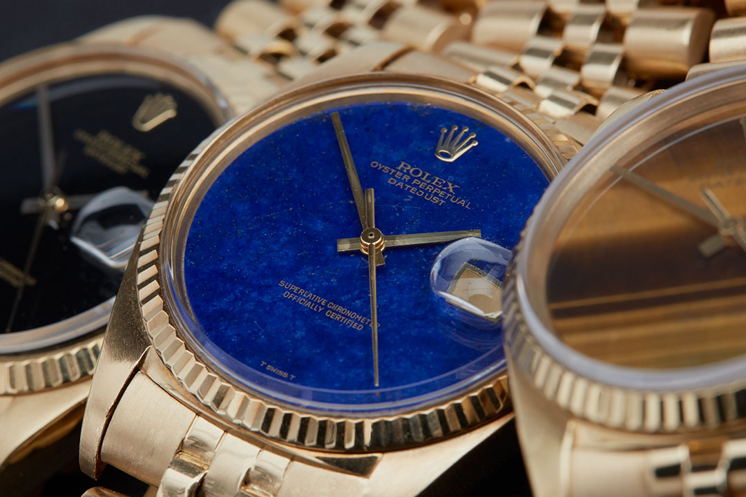 A vintage Rolex Oyster Perpetual Datejust