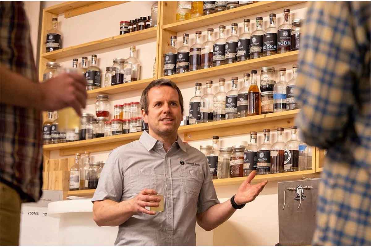 Sammons has a 250+ "Flavor Library" to create some of the distillery's experimental releases
