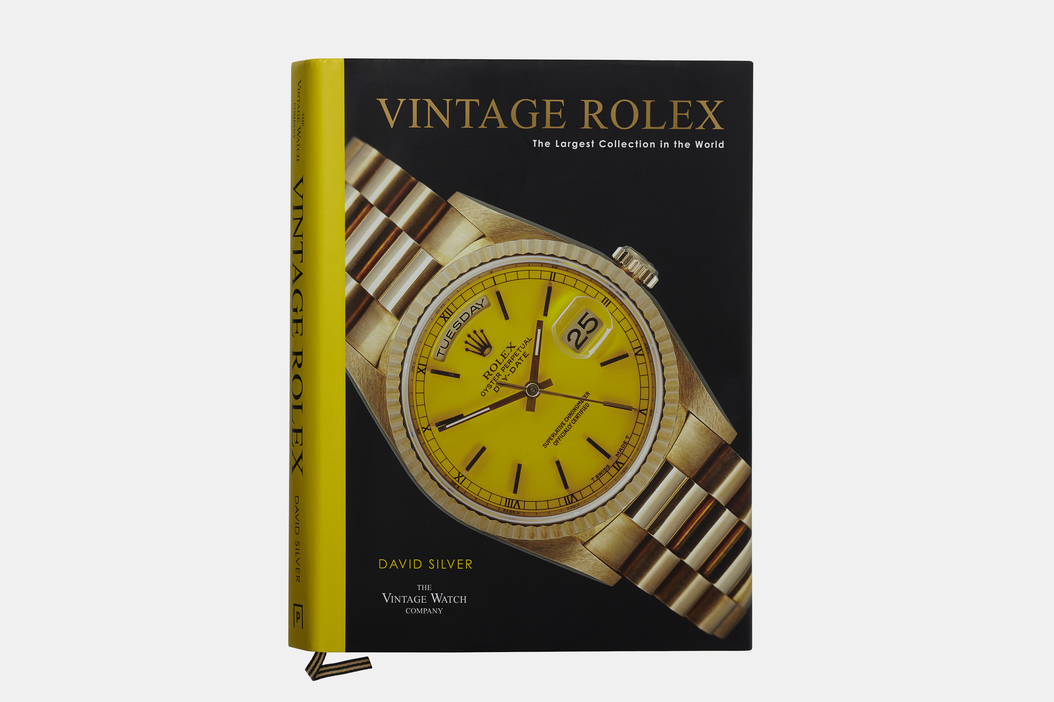the cover of the book "Vintage Rolex: The Largest Collection in the World"