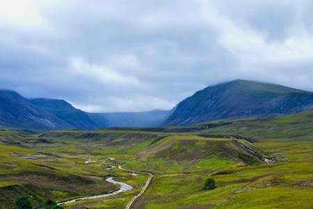 Cairngorms National Park in the Scottish Highlands