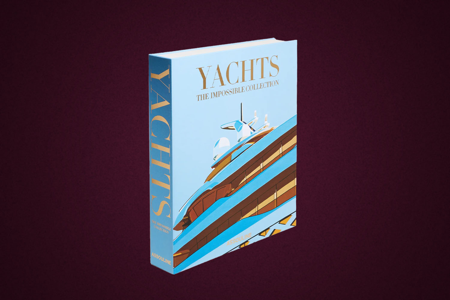 Assouline "Yachts: The Impossible Collection" Book by Miriam Cain