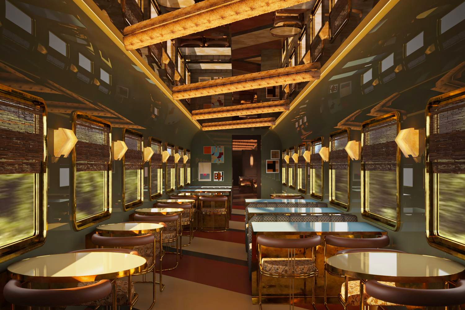 Orient Express La Dolce Vita renderings