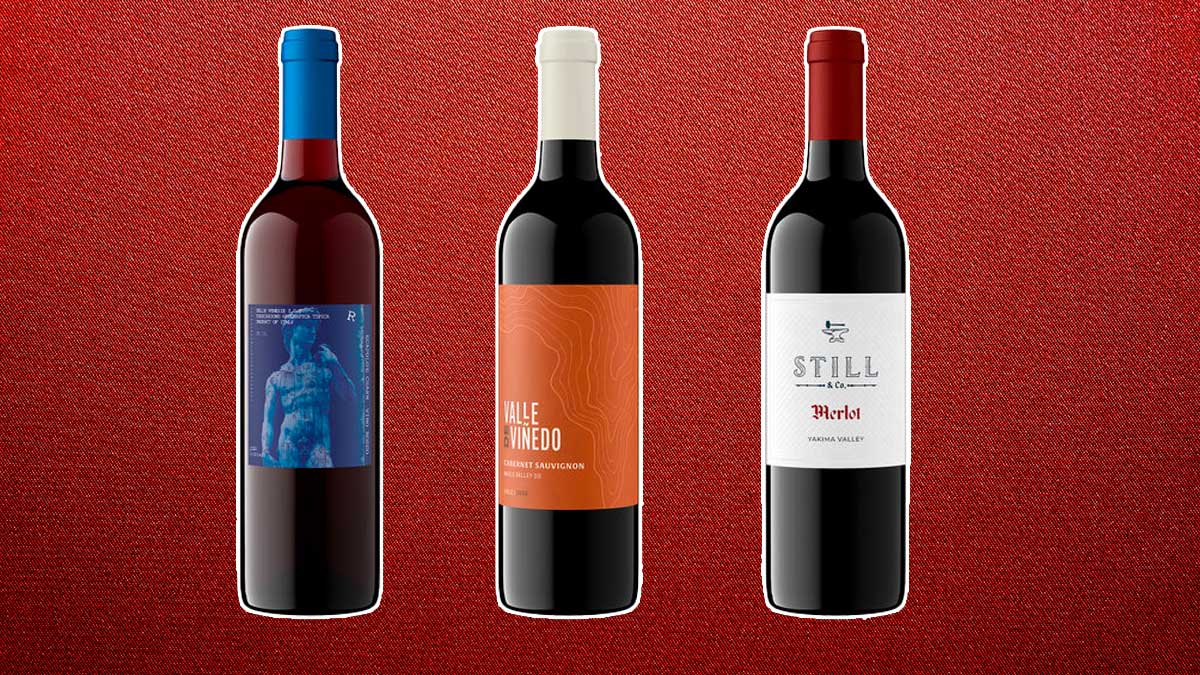 Three bottles of red wine from Firstleaf, Wine Club Delivery Services and Subscriptions To Gift This Holiday Season