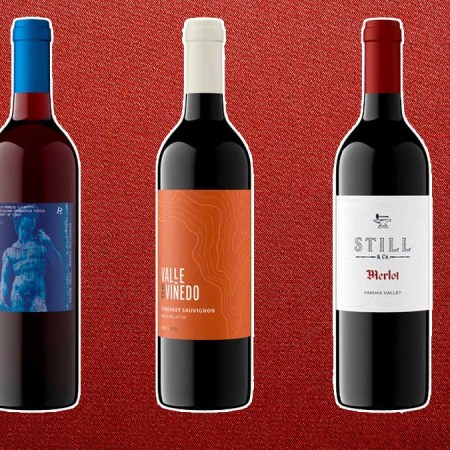 Three bottles of red wine from Firstleaf, Wine Club Delivery Services and Subscriptions To Gift This Holiday Season
